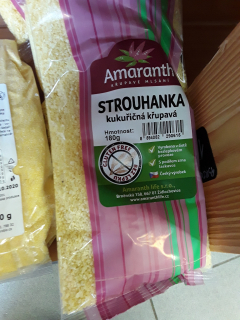 Kukuřičná strouhanka křupavá