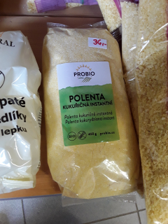 Instantní kukuřičná polenta