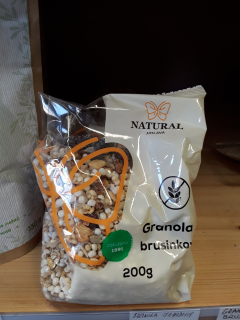 Granola brusinková