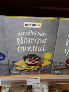 Cereální kaše Nomina - ovesná