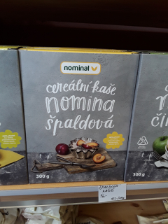 Cereální kaše Nomina - špaldová