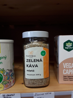 Zelená káva mletá