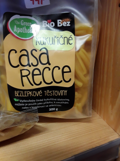 Casa kukuřičné těstoviny