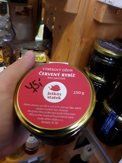 Výběrový džem červený rybíz