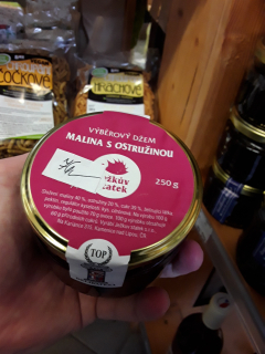 Výběrový džem malina s ostružinou
