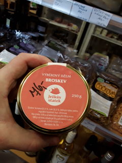 Výběrový džem broskev