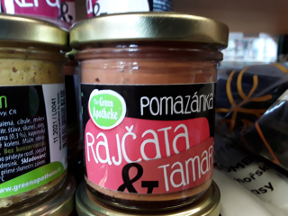 Pomazánka rajčata a tamari