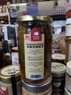 Bohdalínské okurky
