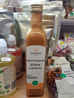 Rakytníková šťáva s dužinou