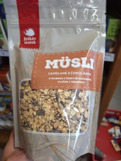 Müsli zapékané s čokolàdou