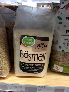 Basmati rýže dlouhozrnná loupaná