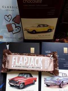 Flapjack vlašský ořech