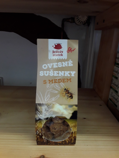 Ovesné sušenky s medem