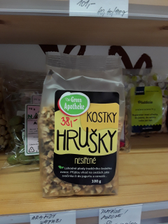 Hrušky kostky