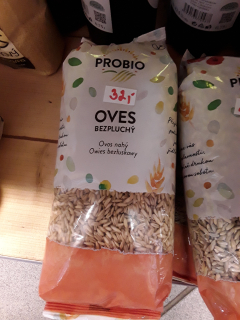 Oves bezpluchý
