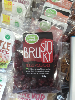 Brusinky klikva