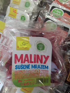 Maliny sušené mrazem