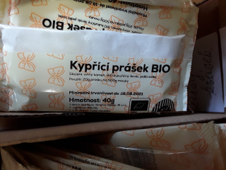 Kypřící prášek BIO