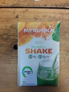 Matcha shake BIO meruňka