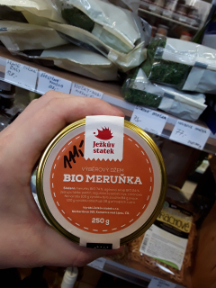 Výběrový džem BIO meruňka
