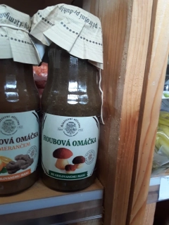 houbová omáčka