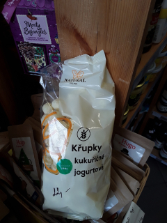 Kukuřičné křupky jogurt