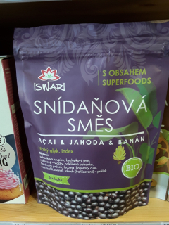 Snídaňová směs AÇAI & JAHODA & BANÁN