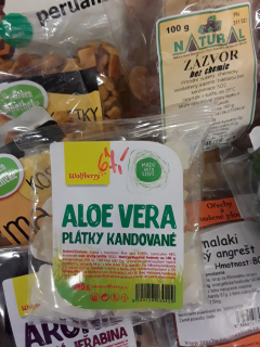 Aloe vera kandované
