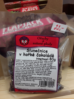 Slunečnice v hořké čokoládě