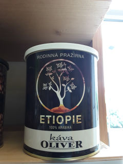 Káva Oliver Etiopie dóza