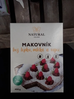 Makovník bez lepku, mléka a vajec
