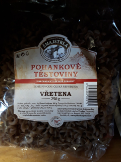 Pohankové těstoviny vřetena
