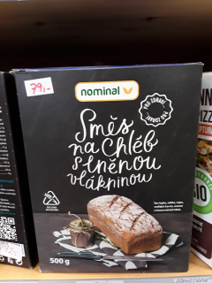 Směs na chléb s lněnou vlákninou