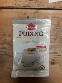 Puding jogurtový bez lepku