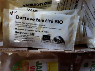 Dortové želé čiré