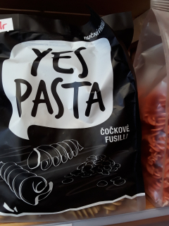 Čočkové fusilli