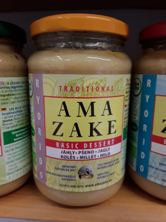 Amazake – Sladký krémový jáhlový dezert