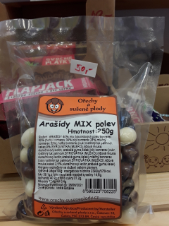 Arašídy mix polev