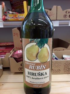 Lažanský rubín hruška