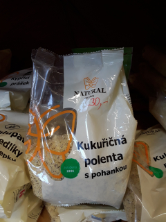 Kukuřičná polenta s pohankou
