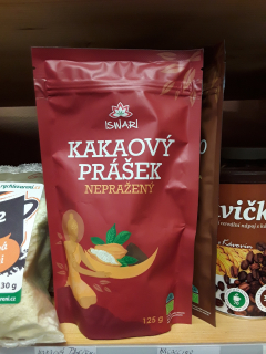 Kakaový prášek nepražený