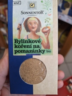 Bylinkové koření na pomazánky