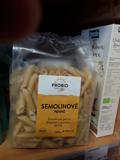 Semolinové penne
