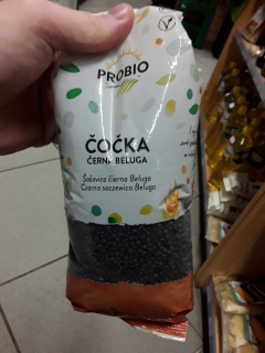 Čočka černá beluga