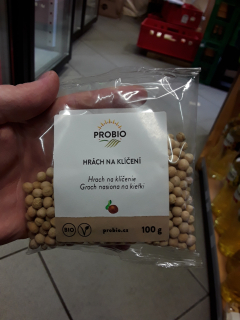 Hrách na klíčení