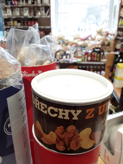 Ořechy z udírny