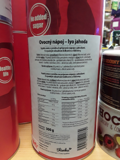 Ovocný nápoj - loy jahoda