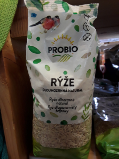 Rýže dlouhozrnná natural