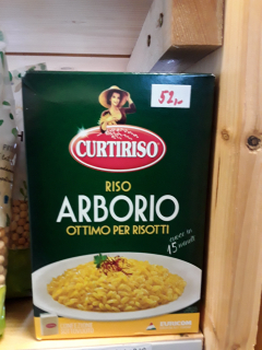Dlouhozrnná rýže arborio