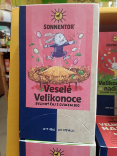 Veselé Velikonoce bylinný čaj s ovocem bio